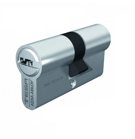 Cilindro seguridad 60mm níquel llave-llave Ferricentro