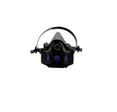 Respirador 3m ™ secure click ™ media máscara reutilizable talla s